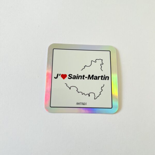 J'aime Saint-Martin rouge