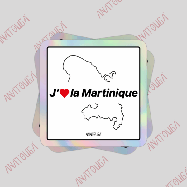 J'aime la Martinique rouge