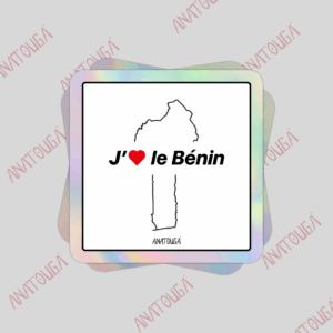 J'aime le Bénin Rouge
