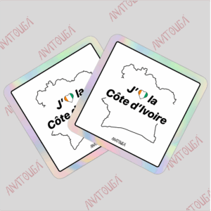 X2 Côte d'Ivoire Drapeau