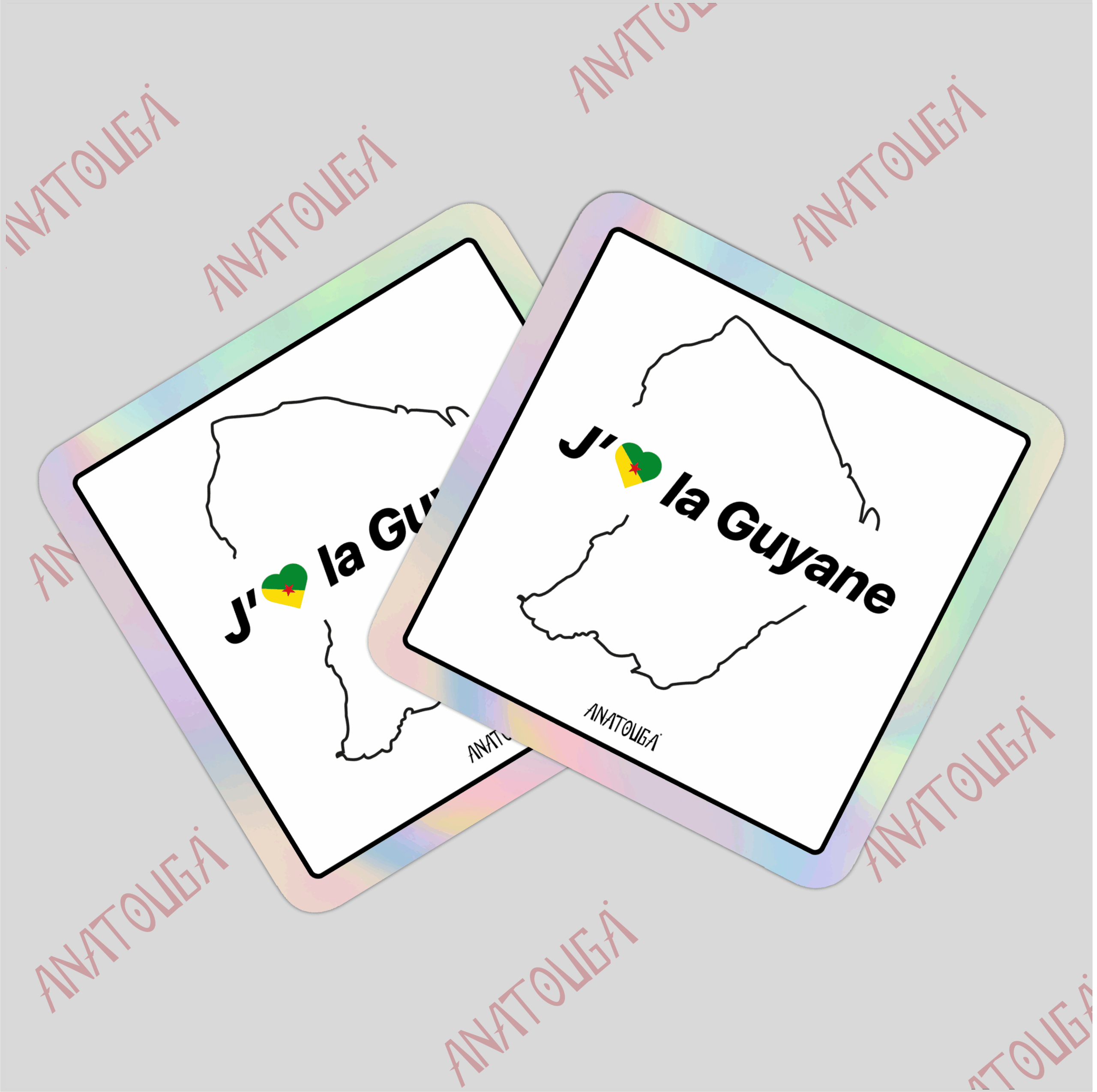 X2 La Guyane Drapeau